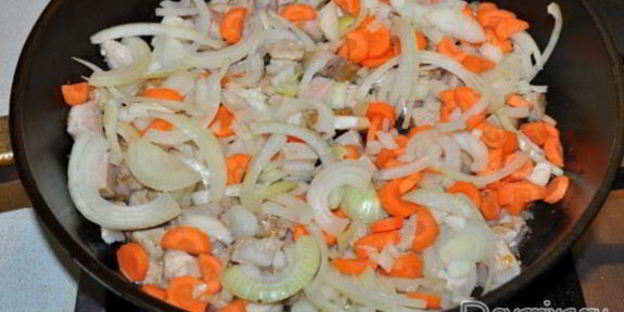 гречка с мясом