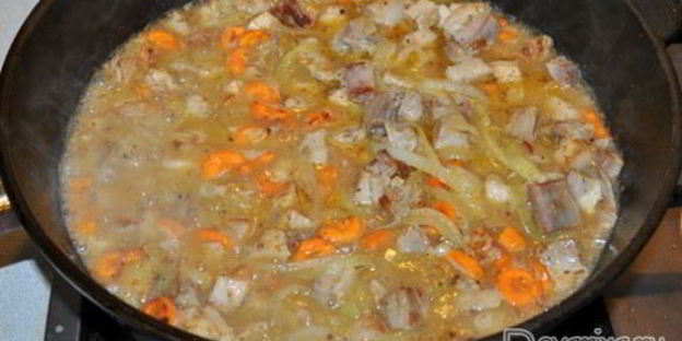 гречка с мясом