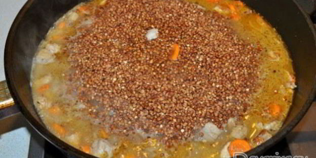 гречка с мясом