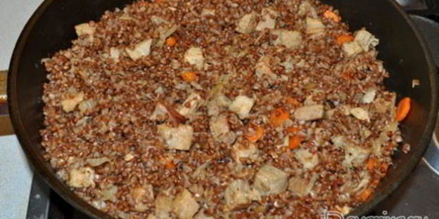 гречка с мясом