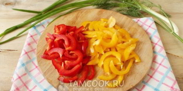 гречка с овощами на сковороде