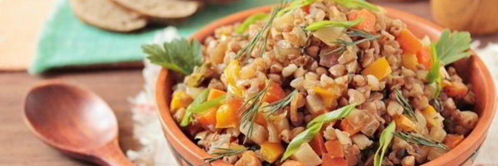 Гречка с овощами в мультиварке