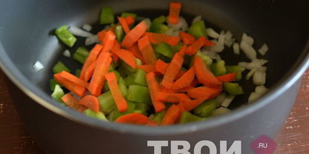 гречка с овощами