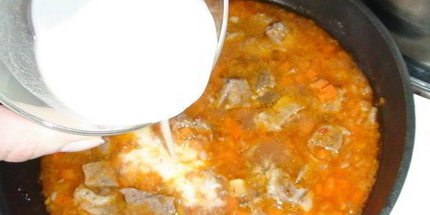 гречка с подливкой