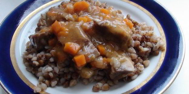 гречка с подливкой