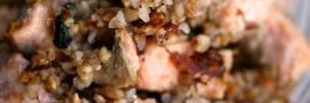 Гречка с семгой