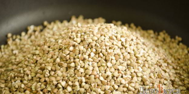 гречка с тушеной свининой