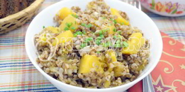 гречка с тыквой