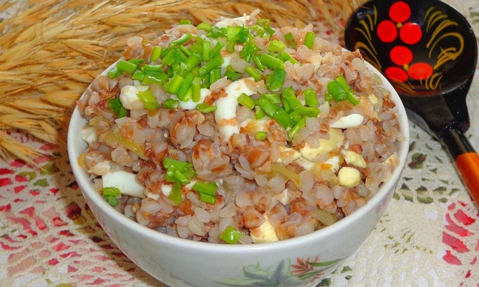 Рецепт гречки с яйцом