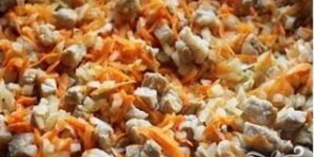 гречка, томленная со свининой