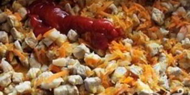 гречка, томленная со свининой