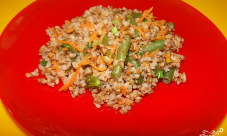 Рецепт гречки, тушенной с овощами