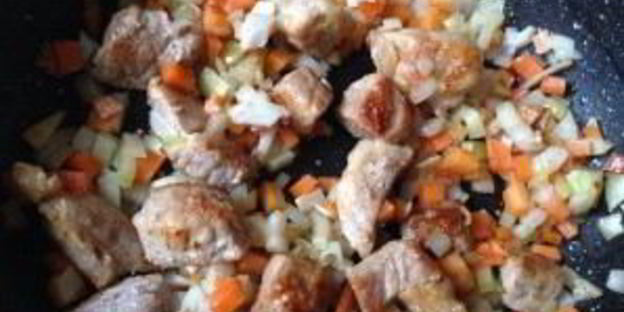 гречка в горшочке с мясом