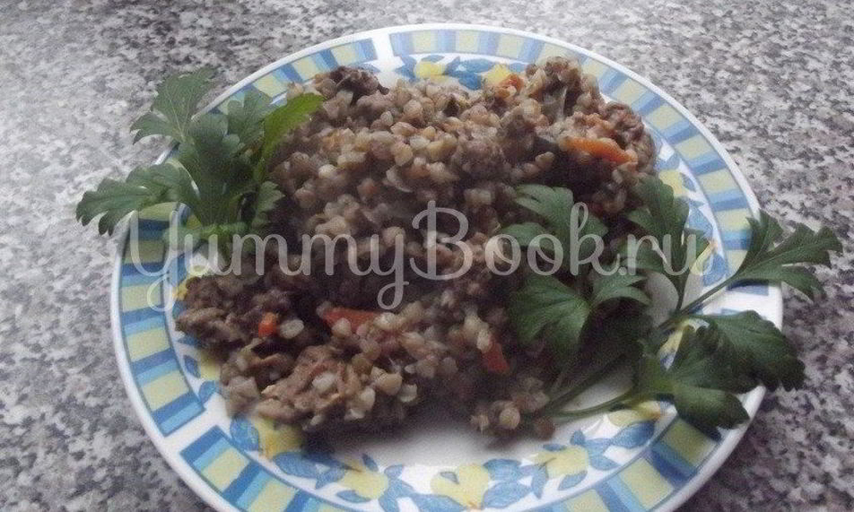 Рецепт гречневой каши с фаршем в мультиварке