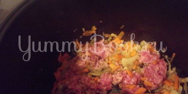 гречневая каша с фаршем в мультиварке