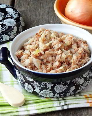 Гречневая каша с луком в мультиварке