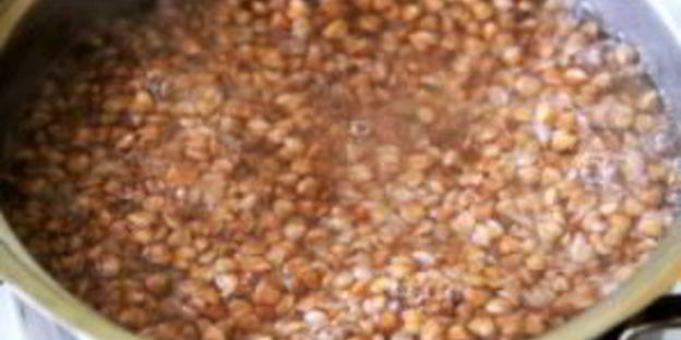 гречневая каша с маслом