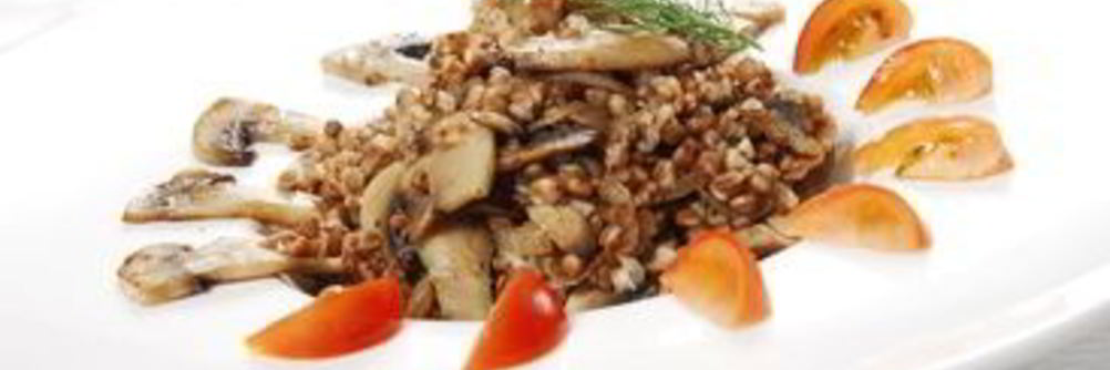 Гречневая каша с шампиньонами