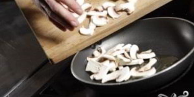 гречневая каша с шампиньонами