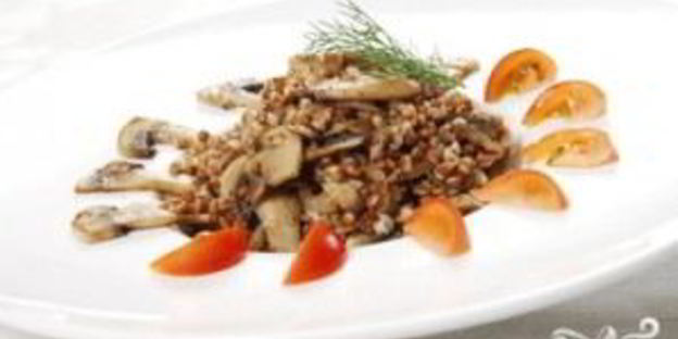 гречневая каша с шампиньонами