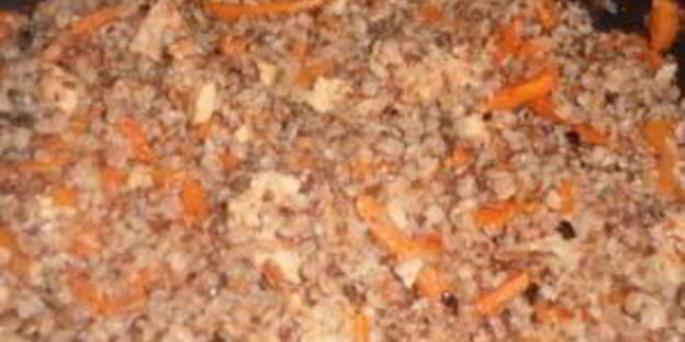 каша гречневая с мясом