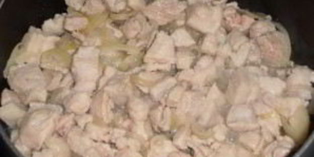 каша гречневая с мясом