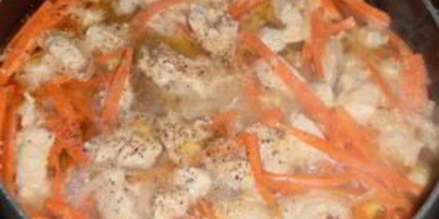 каша гречневая с мясом