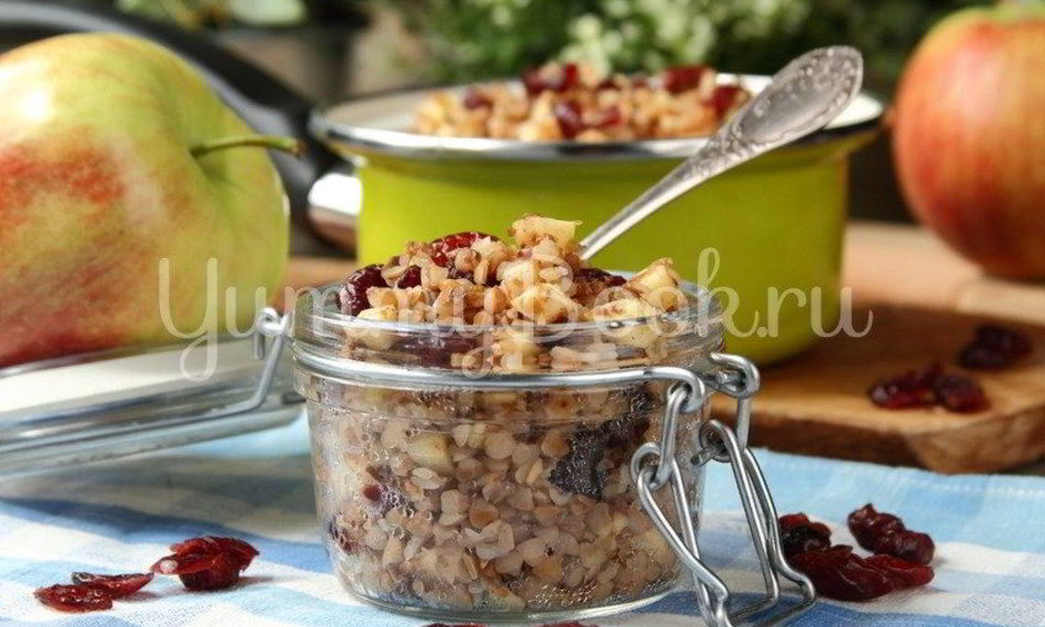 Рецепт сладкой гречневой каши