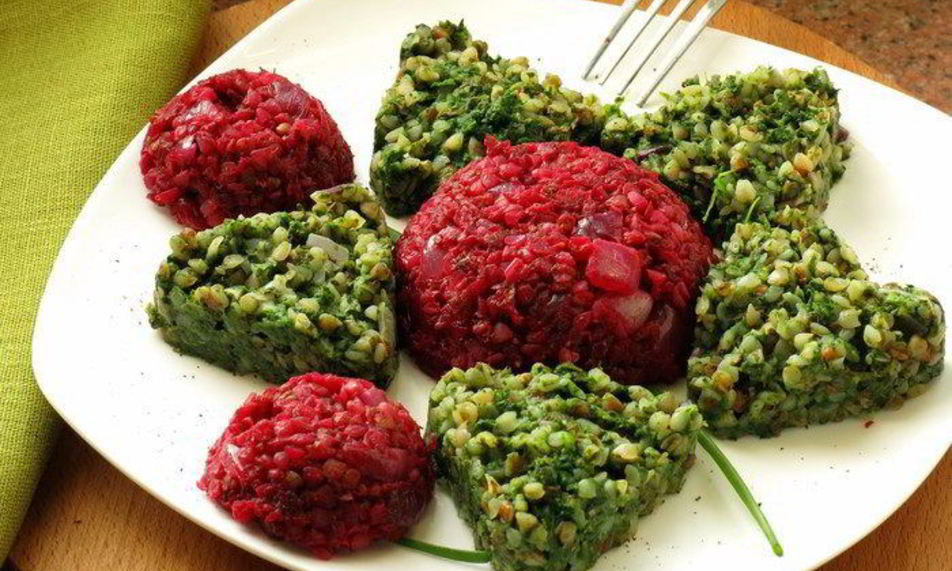 Рецепт цветной гречки