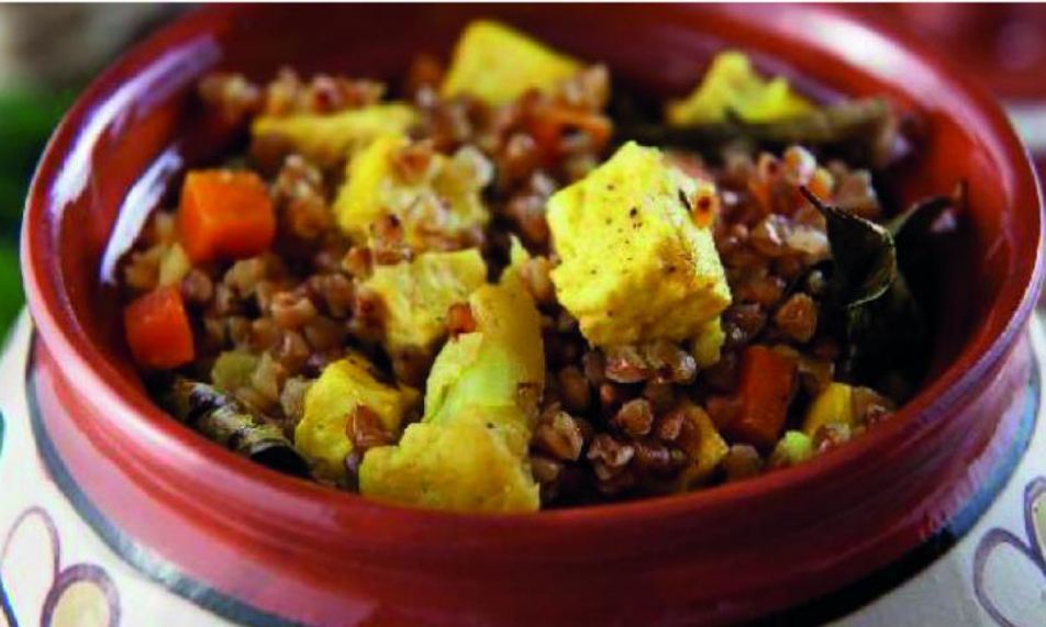 Рецепт вегетарианской гречки с овощами