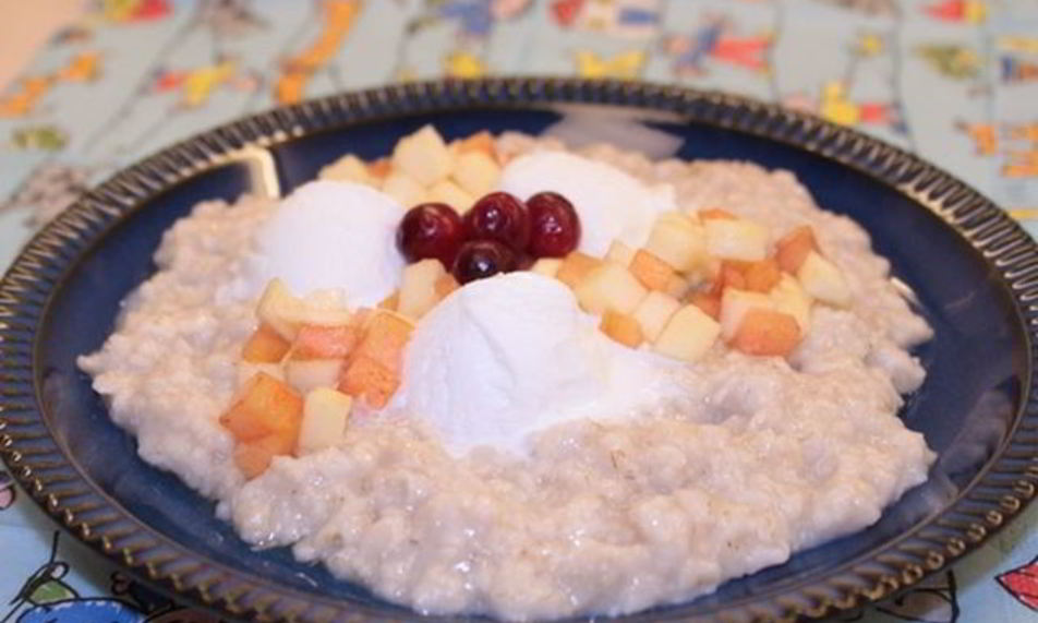 Рецепт каши фруктовой корзинка