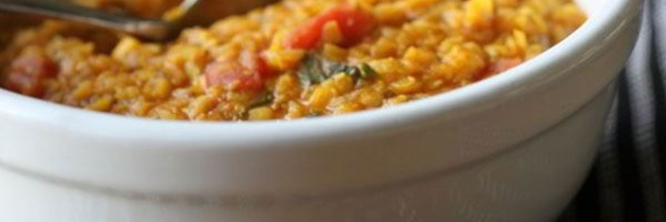 Каша из чечевицы