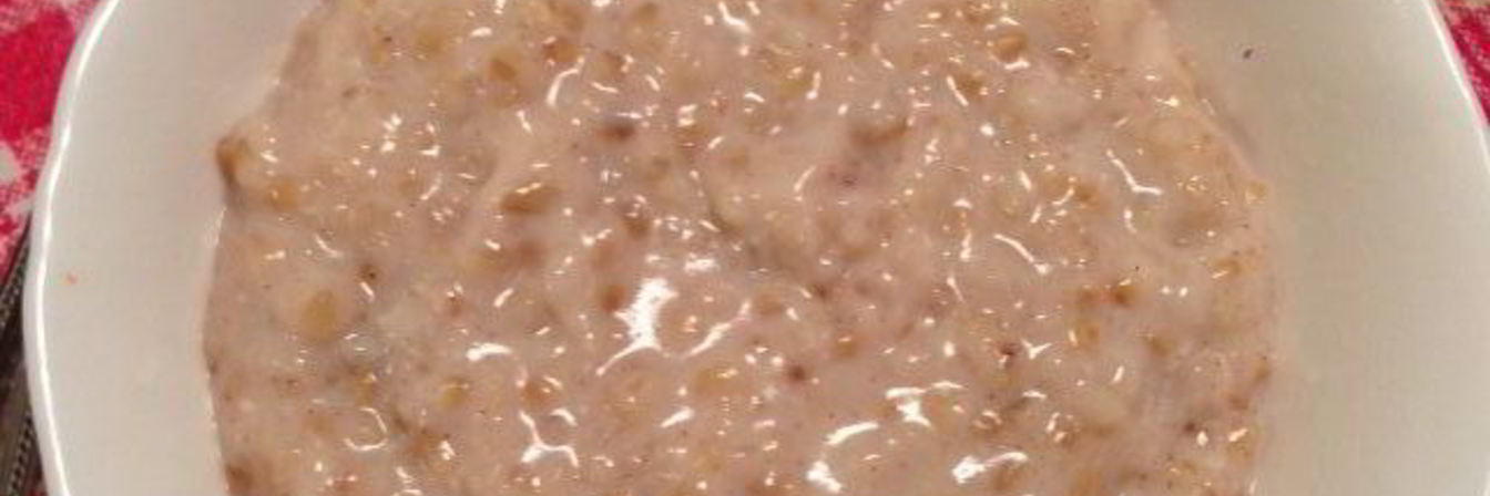 Каша из дробленой овсянки