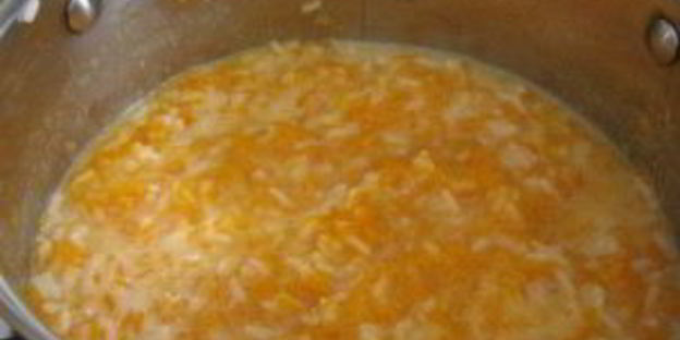 каша из тыквы с рисом и молоком