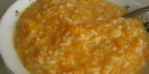 каша из тыквы с рисом и молоком