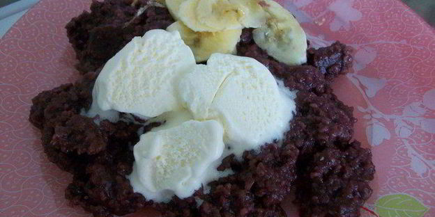 каша на виноградном соке