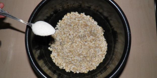 каша овсяная в мультиварке на молоке