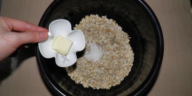 каша овсяная в мультиварке на молоке