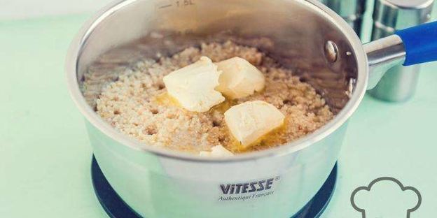 каша пшеничная на воде