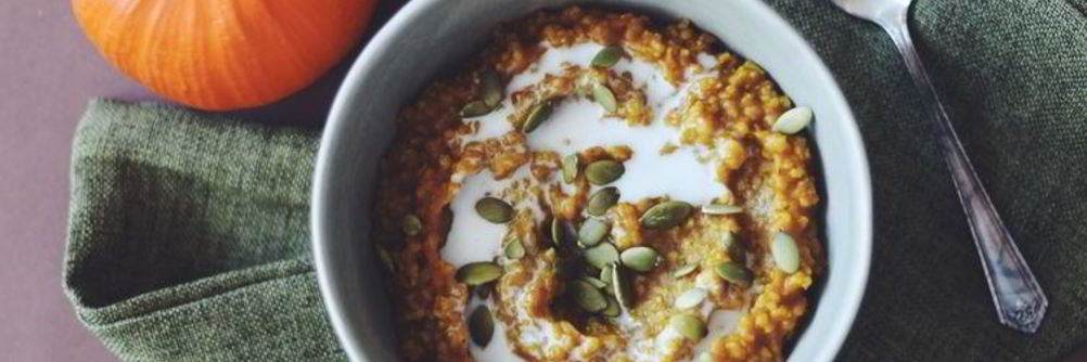 Каша пшенная с тыквой