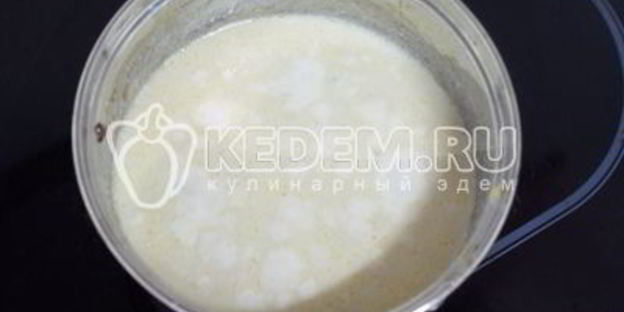 каша рисовая с бананом и черносливом