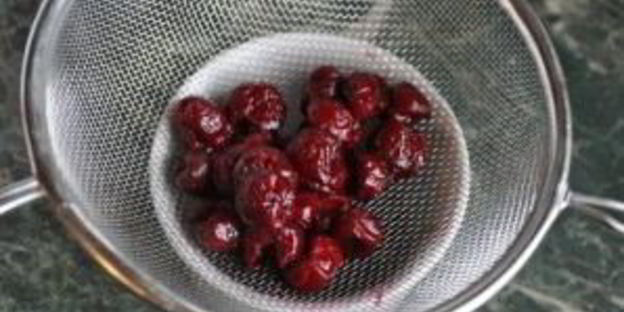 каша с вишней