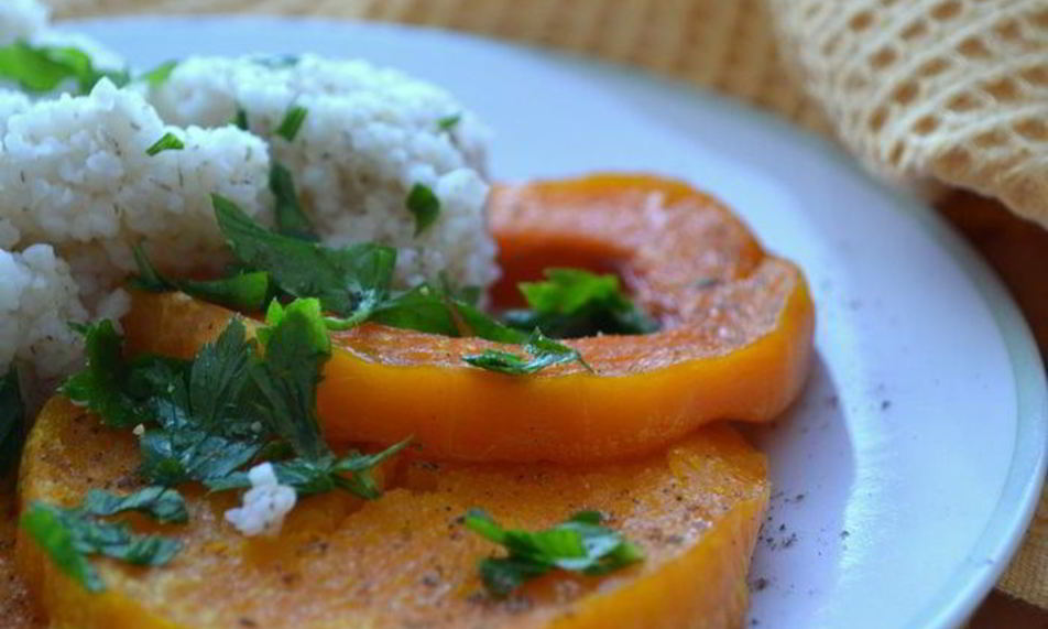 Рецепт каши с запеченной тыквой