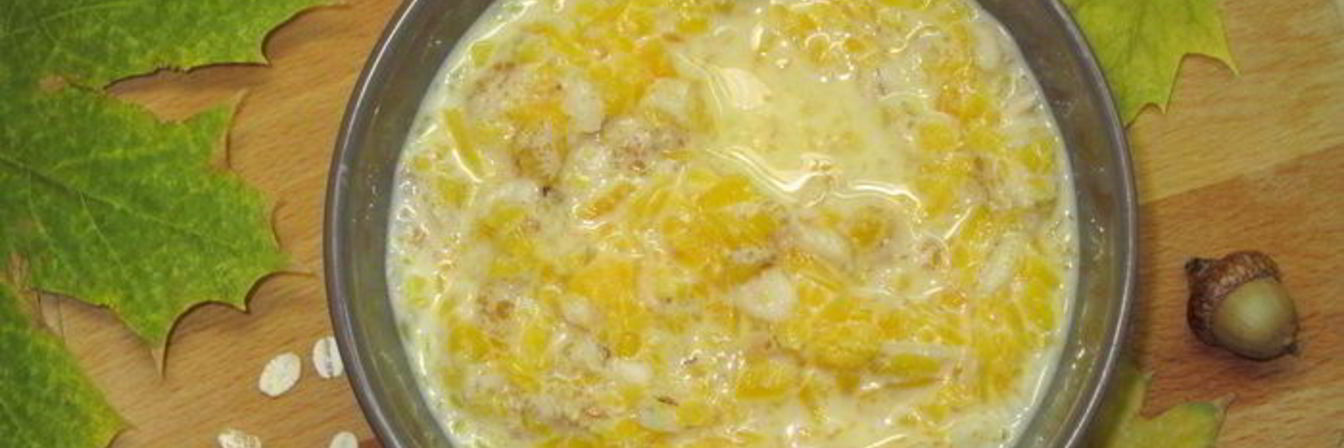 Каша тыквенная с овсянкой