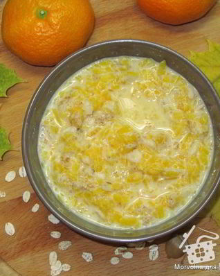 Каша тыквенная с овсянкой