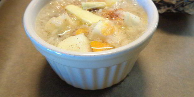 каша в тыковке веселый хэллоуин