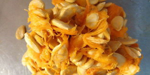 каша в тыковке веселый хэллоуин