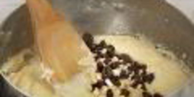 франгольо, кукурузная каша с миндалем