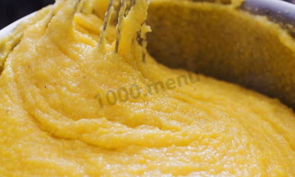 Рецепт каши из кукурузной крупы на молоке