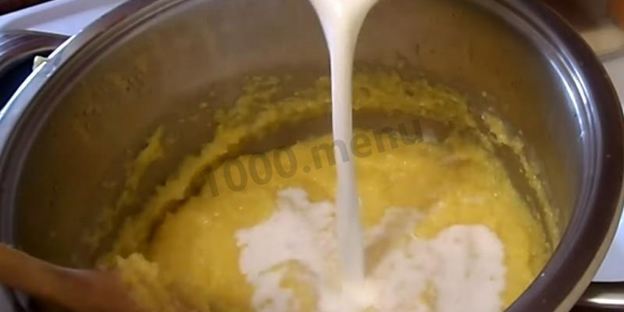 каша из кукурузной крупы на молоке